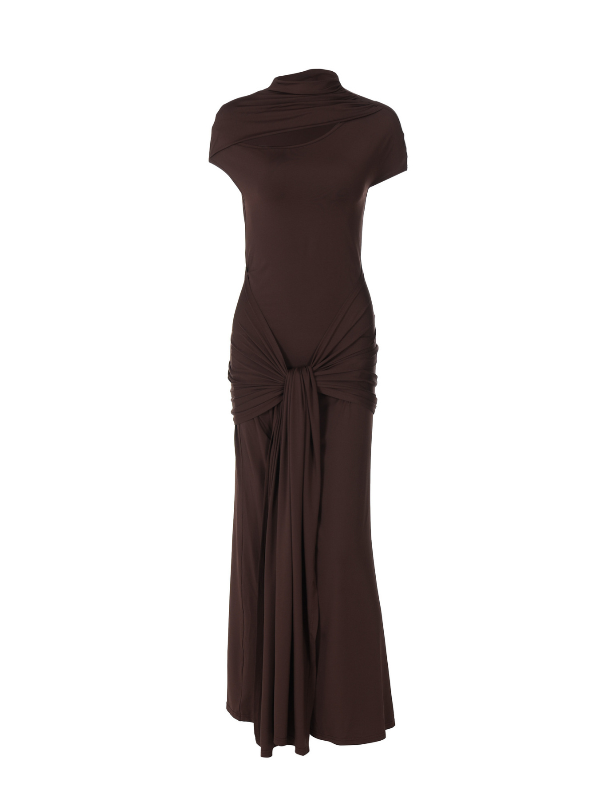 Cutout Twisted Maxi Dress