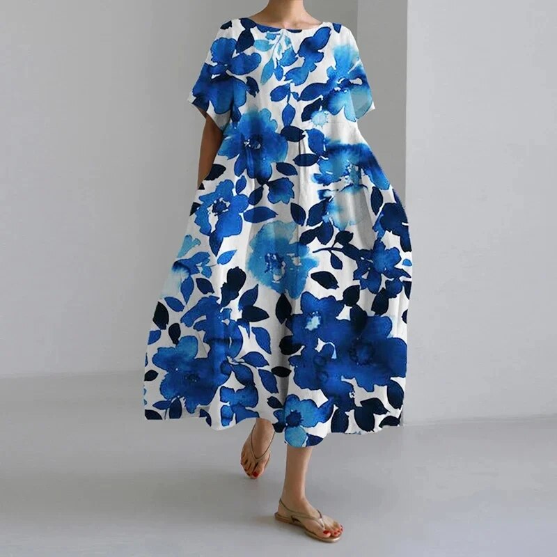 Victoria Printed Dress For Contemporary Dress for Modern Casual Wear