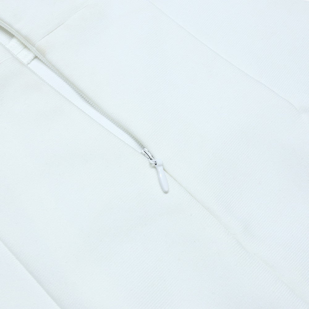 Strappy Sleeveless Midi Slit Bandage Dress PZL3011