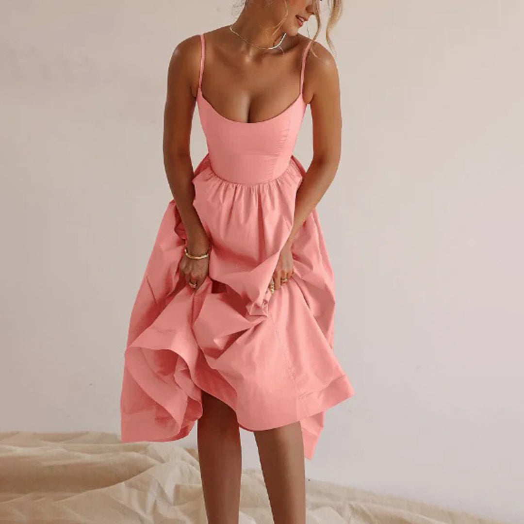 Iliana Elegant Maxi Dress for Women Day to Night Outfit