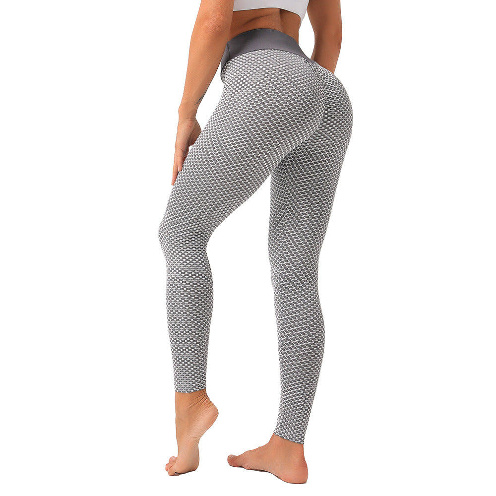 Push Up Woman Tights Workout Leggings Gray High Quality / S