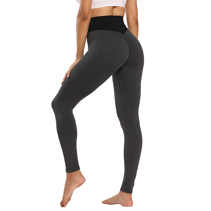 Push Up Woman Tights Workout Leggings Black High Quality / S