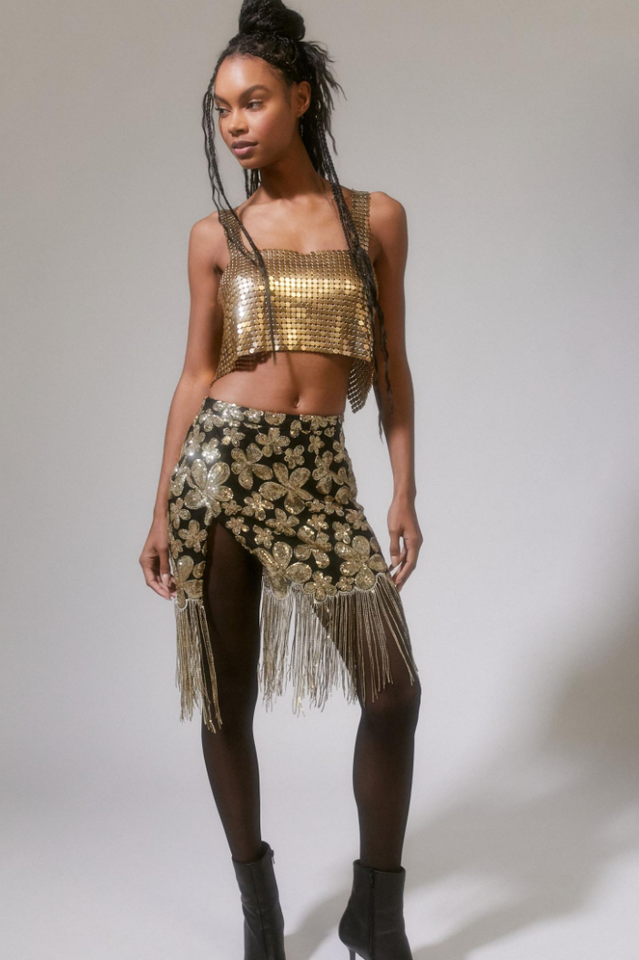 Harlow Metal Stylish Cropped Top