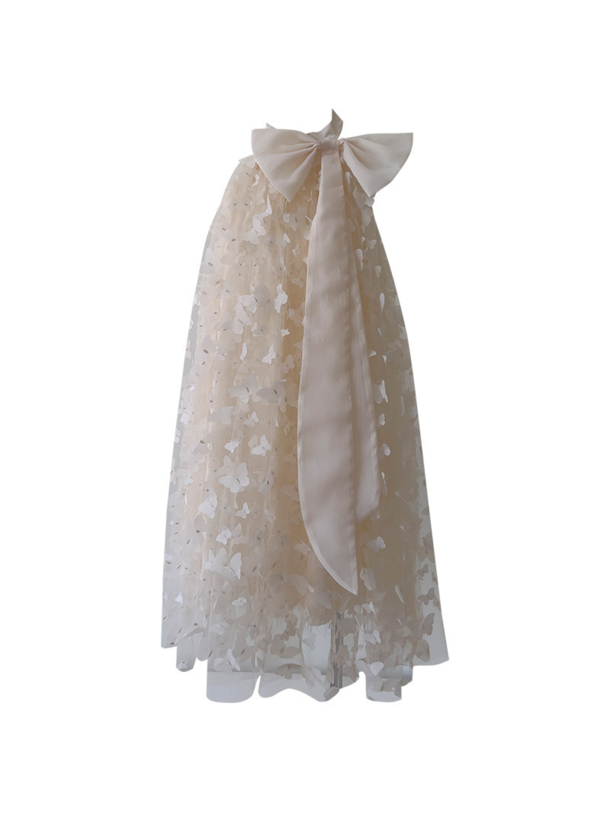 Butterfly Mesh Mini Dress