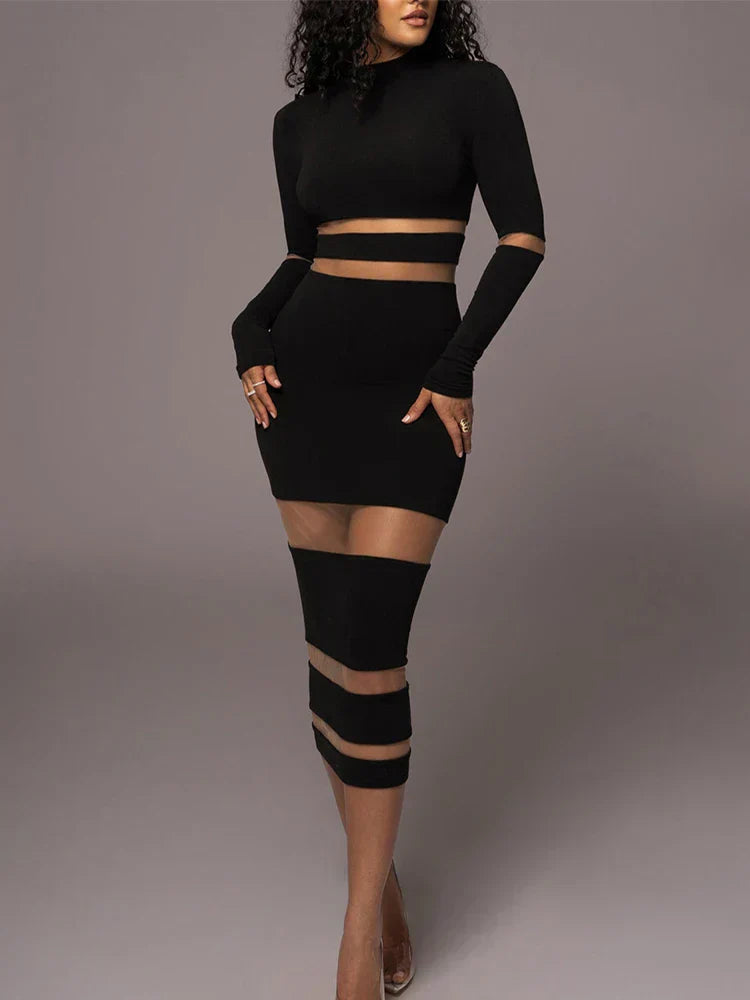 Meropi Tailored and Elegant Summer Dress for Women Office and Evening