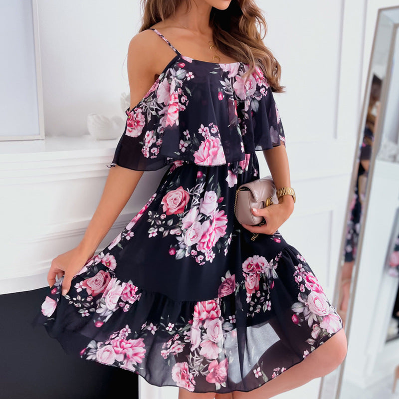Hilda Premium Stylish Spring Dress Chic Silhouette Collection