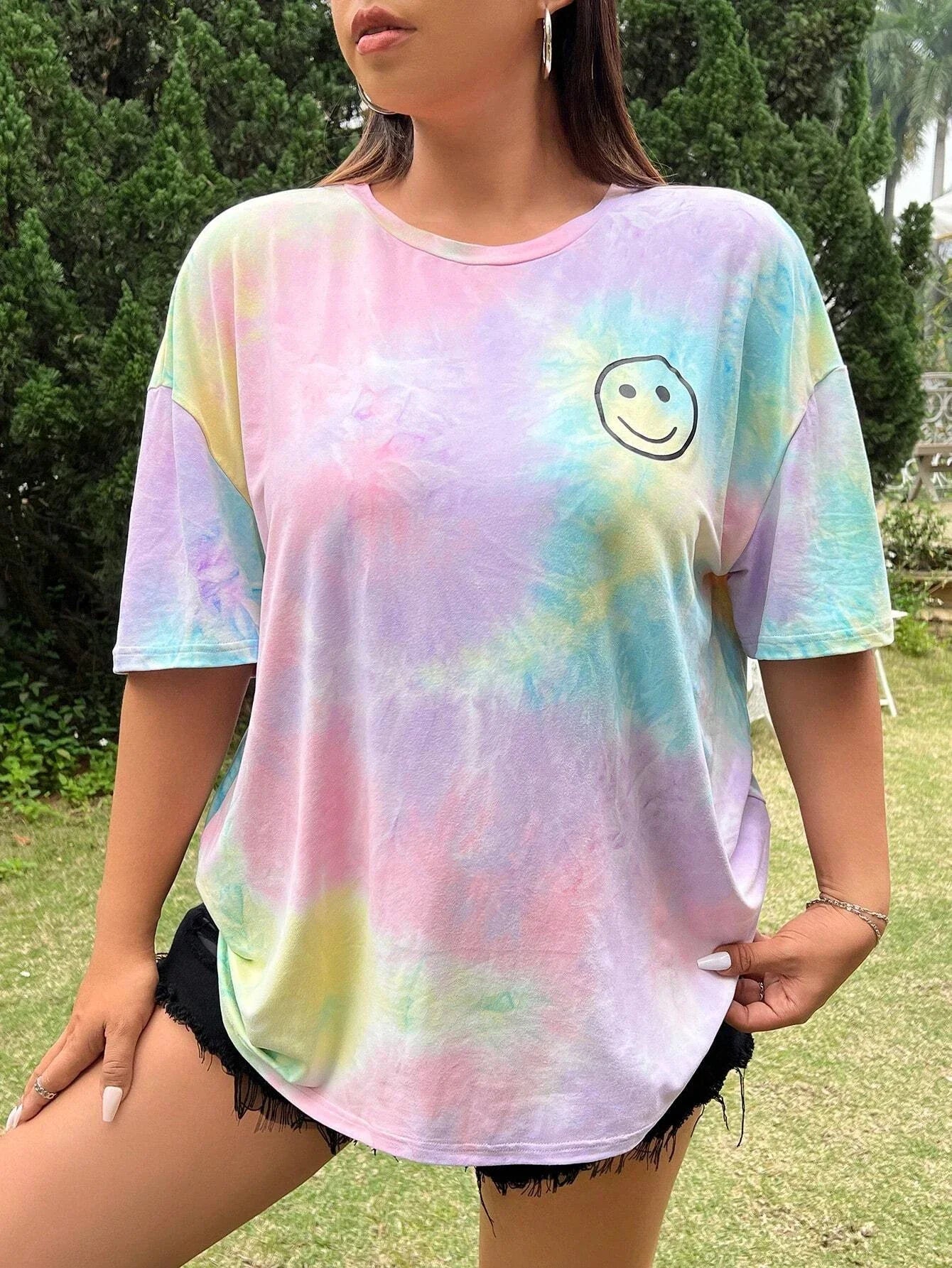 Expression Tiedye Print Tshirt