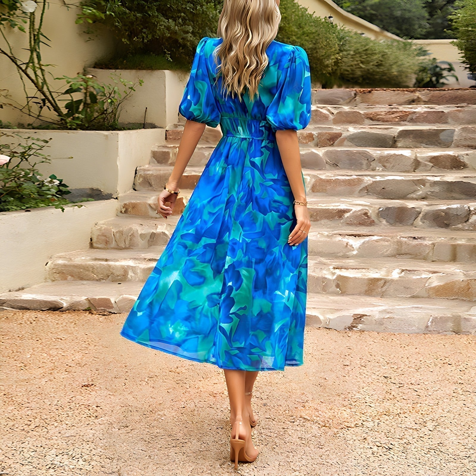 Nélida Chic and Relaxed Summer Dress for Women Office and Evening
