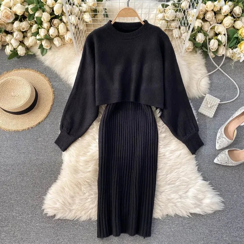 Sofia Knitted Dress And Modern Dress with Premium Casual Styling