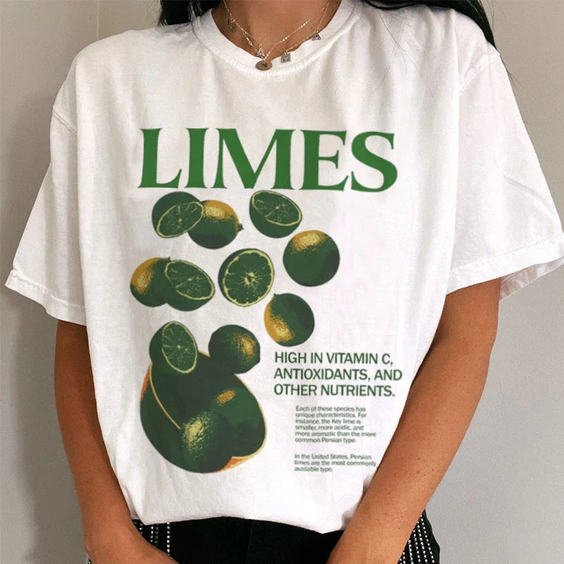 Limes Graphic Vintage Street Tshirt
