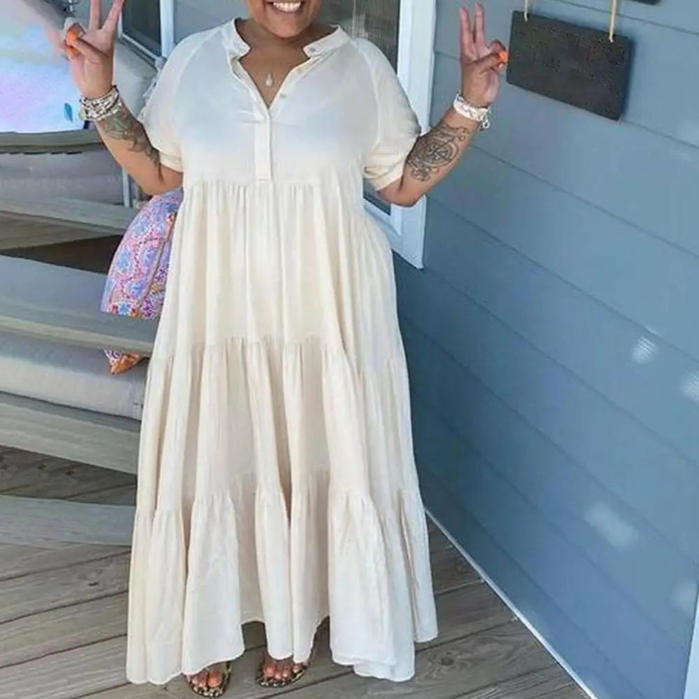 Gloria Minimalist Summer Dress Designer Edit