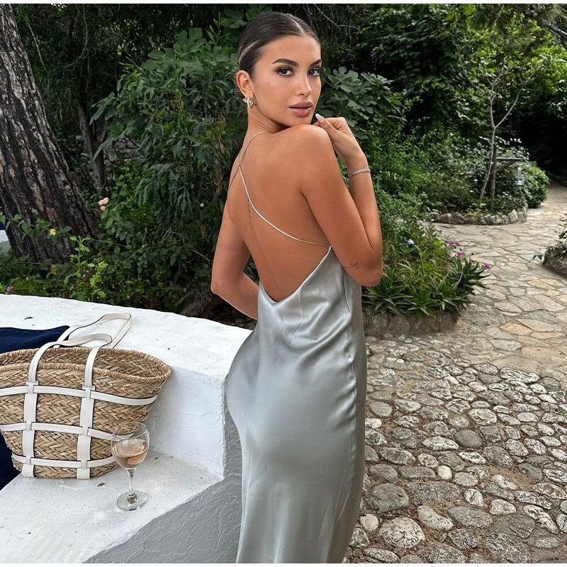 Isabella Elevated Sleeveless Strap Dress Boutique Collection