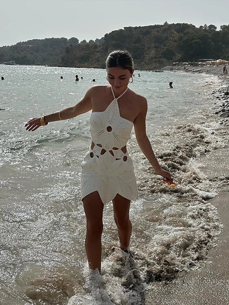Aislyn Knitted Summer Dress