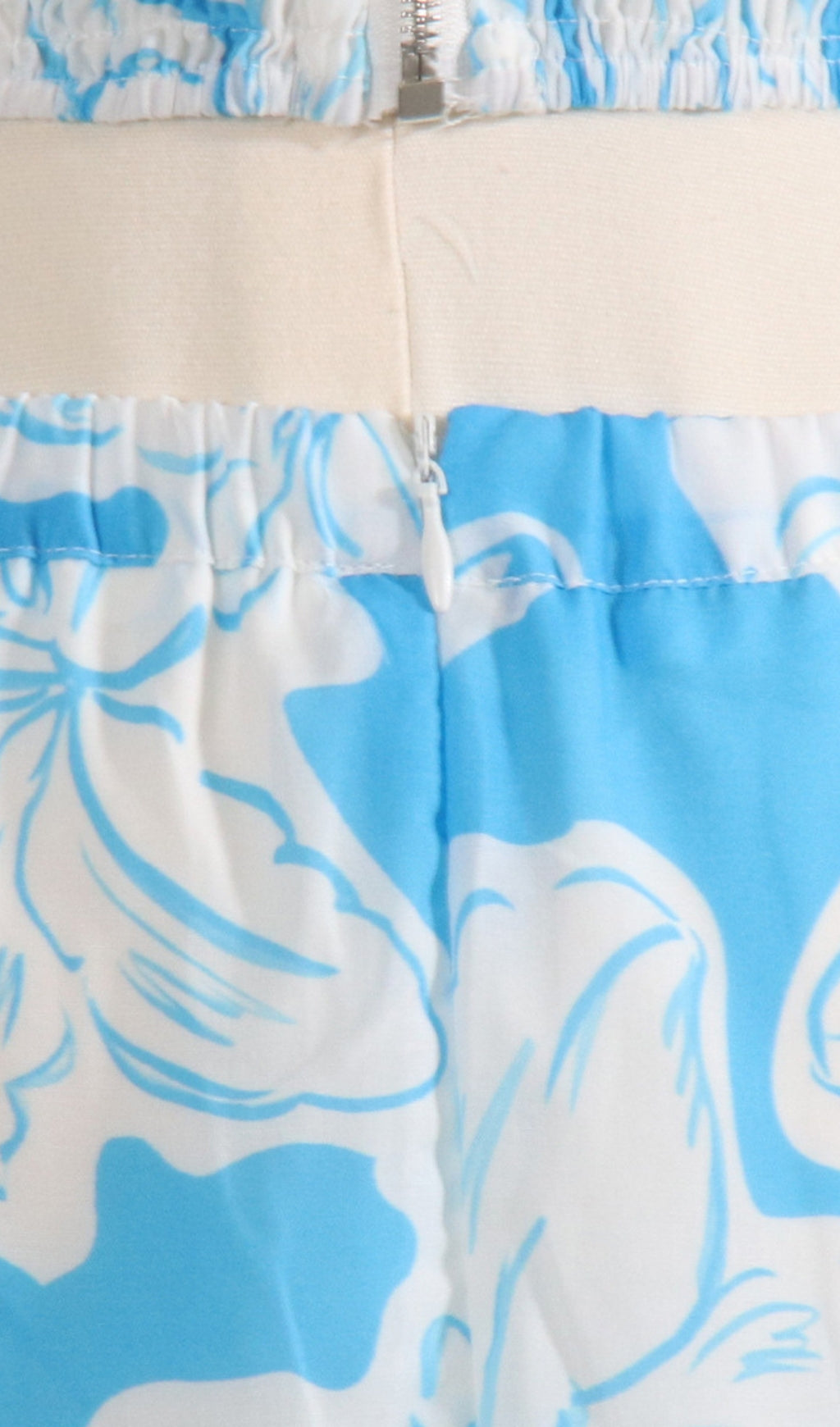 Strappy Floral FLowy Sundress in Blue
