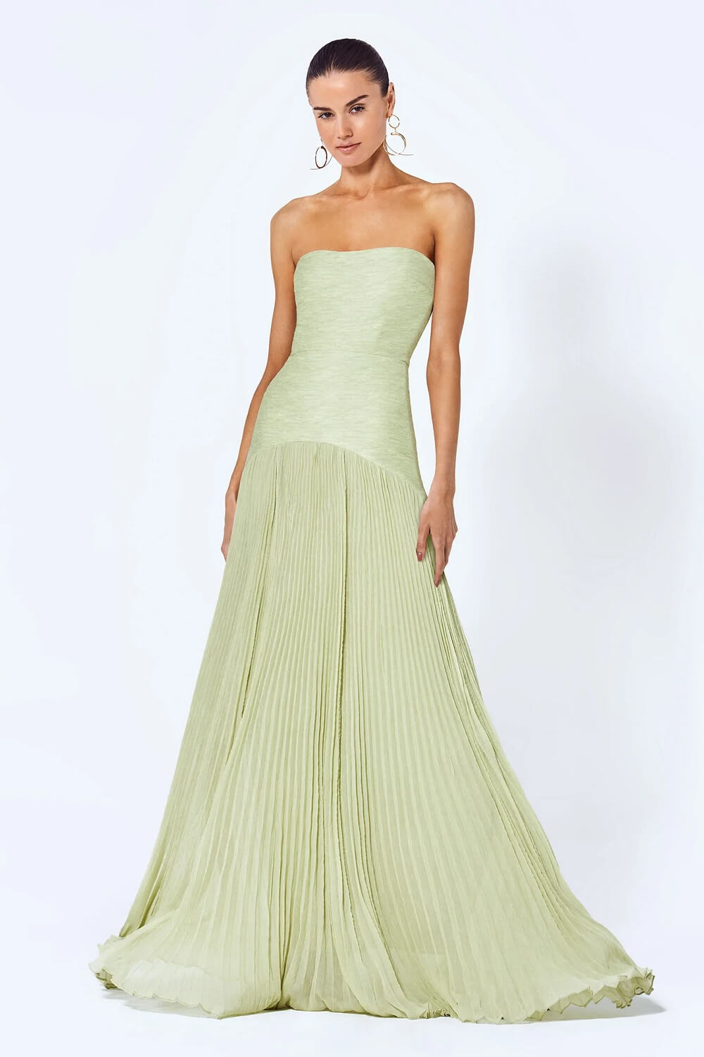 Morgane Sleeveless Drop Waist Maxi Dress