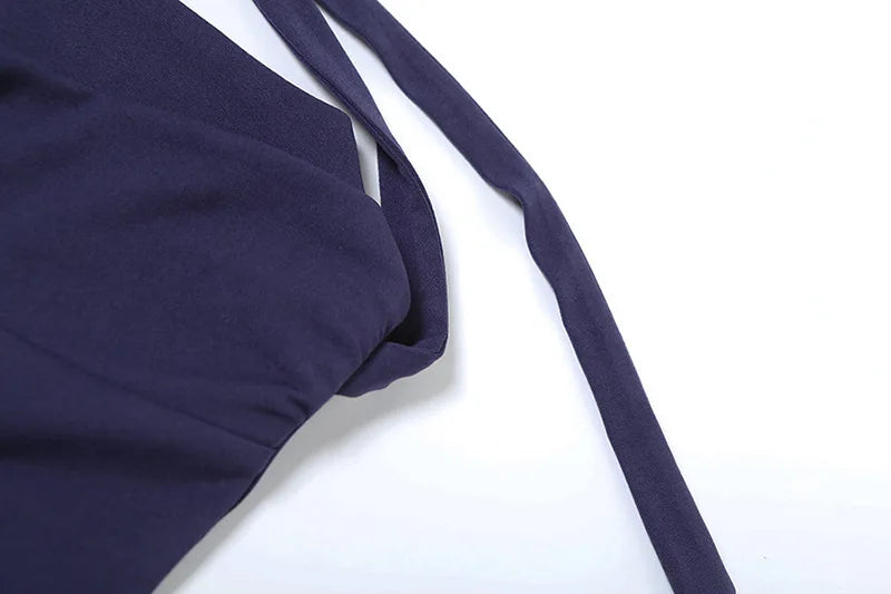 Sexy Backless Spring Mini Dress Women Square Collar Patchwork Bandeau Fashion Solid 2025 Dress Female Bodycon Dress