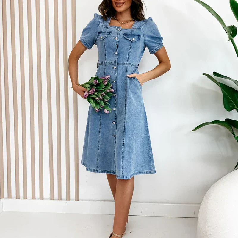 Eugenia Classic and Stylish Summer Dress for Women Modern Trendy Look