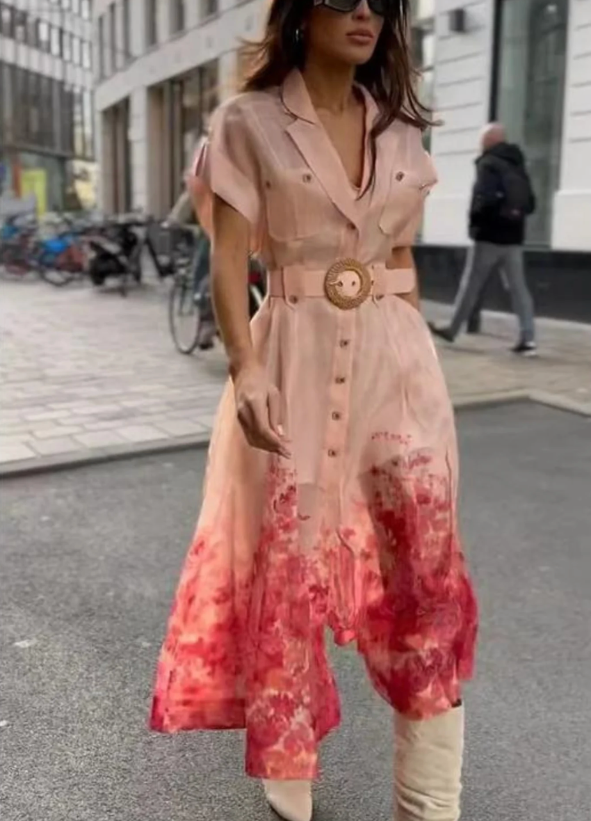 Mirta Effortless and Chic Summer Dress for Women Wedding Guest Look