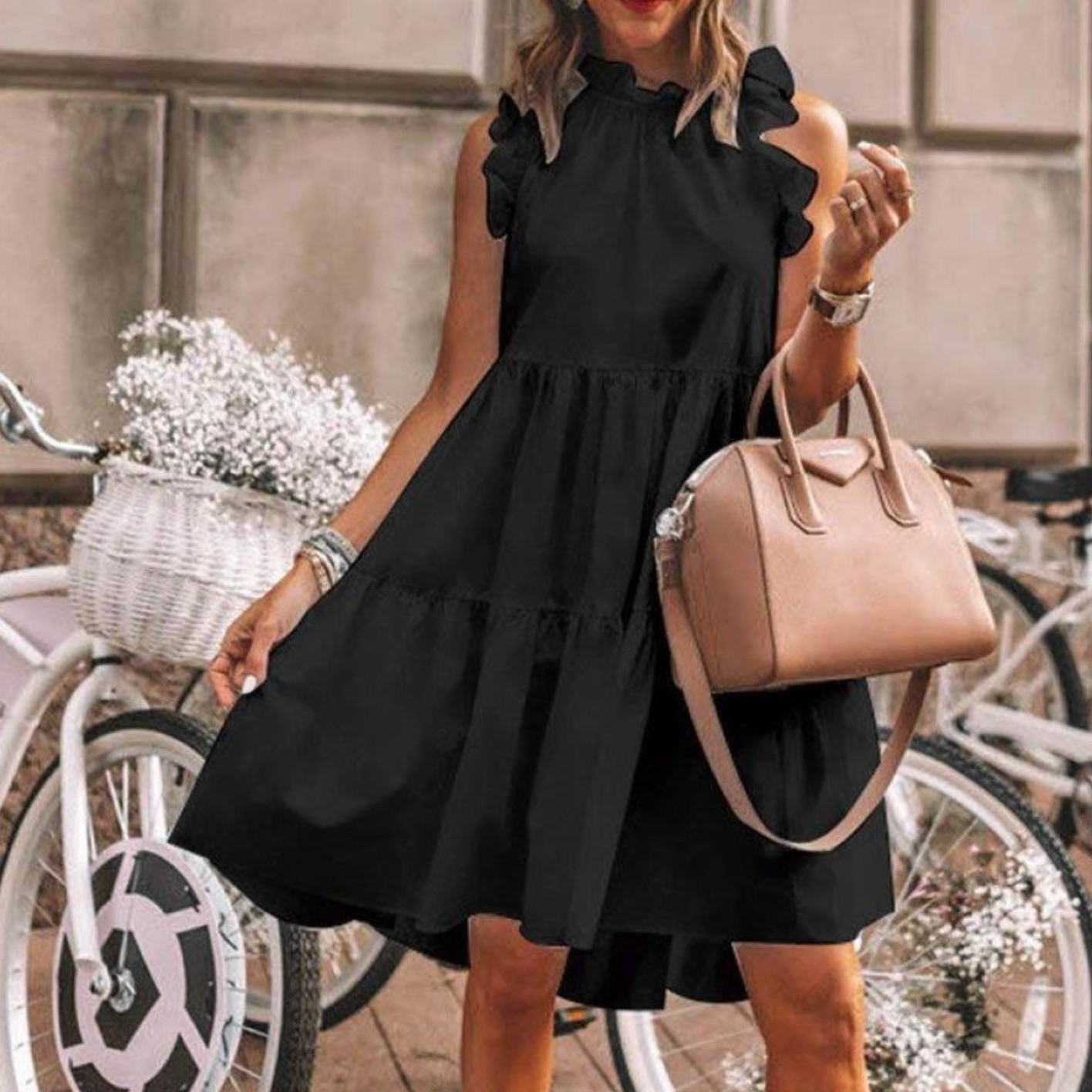 Teodora Effortless Tailored and Summer Dress Premium Wardrobe Essential