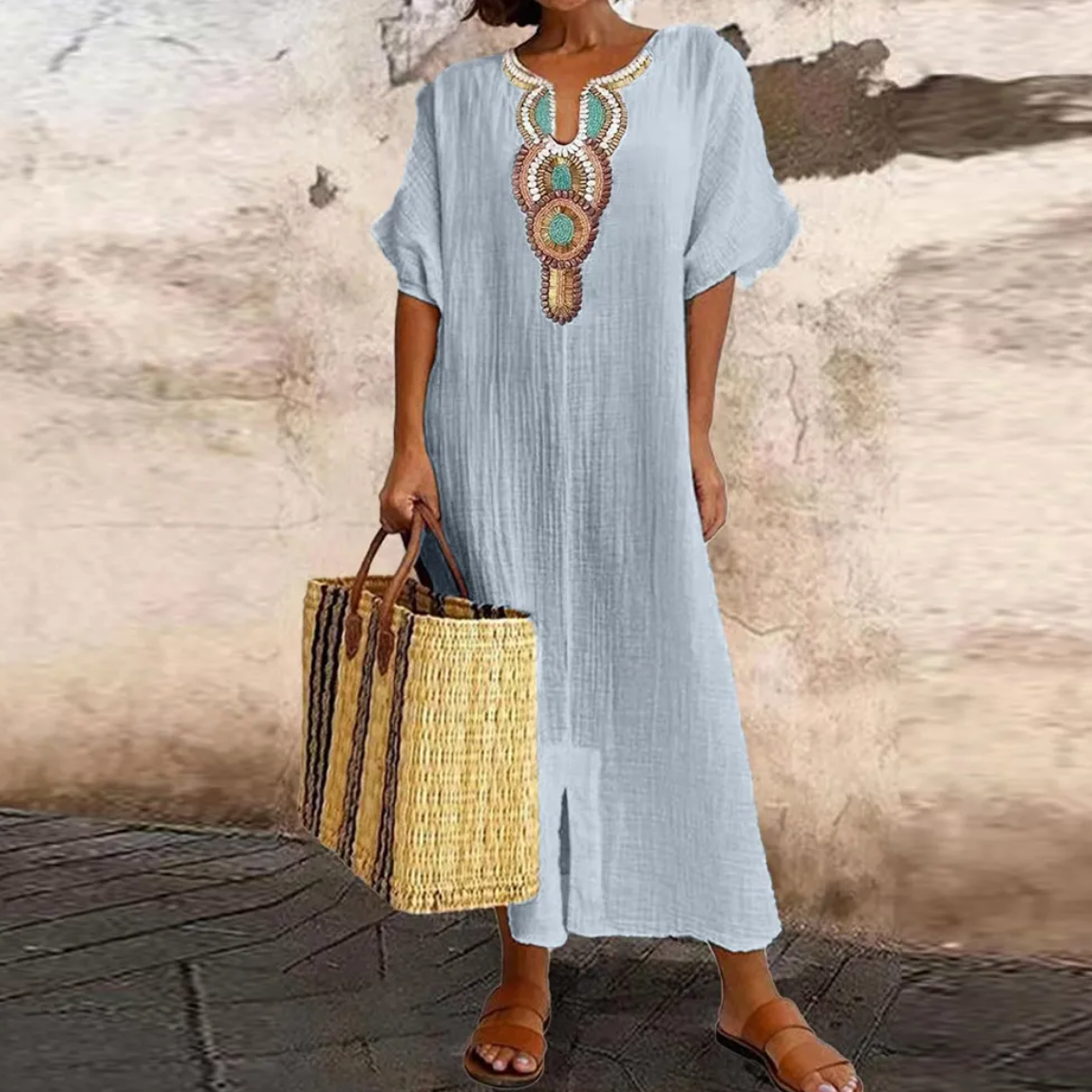 Nora Casual and Relaxed Summer Dress for Women Office and Evening