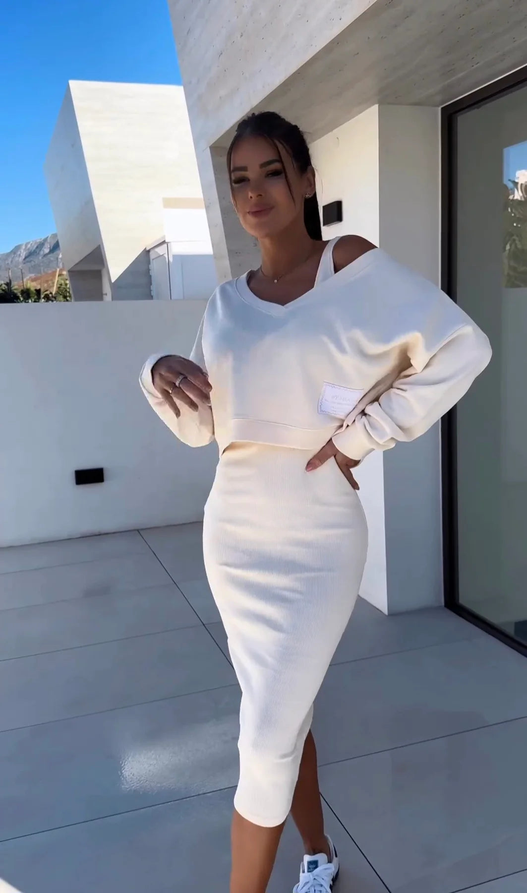 Premium Dress Inspired by Contemporary Streetwear Fashion 3