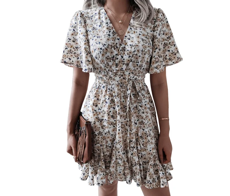 Gertrudis Trendy and Elegant Summer Dress for Women Modern Trendy Look