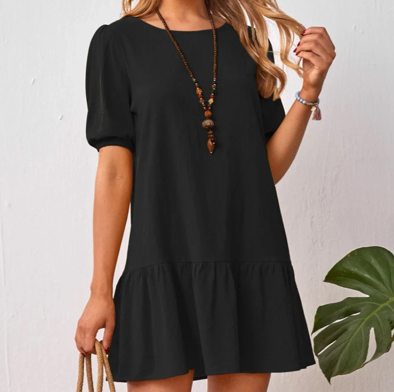 Makena Relaxed and Timeless Summer Dress for Women Refined Casual Wear