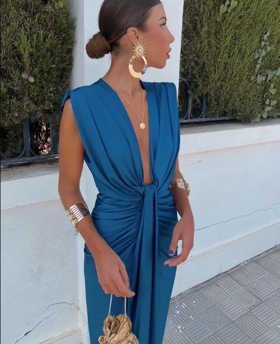 Liliana Boutique Silk Party Dress Designer Edit