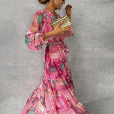 Lourdes Aesthetic Summer Dress Premium Wardrobe Essential