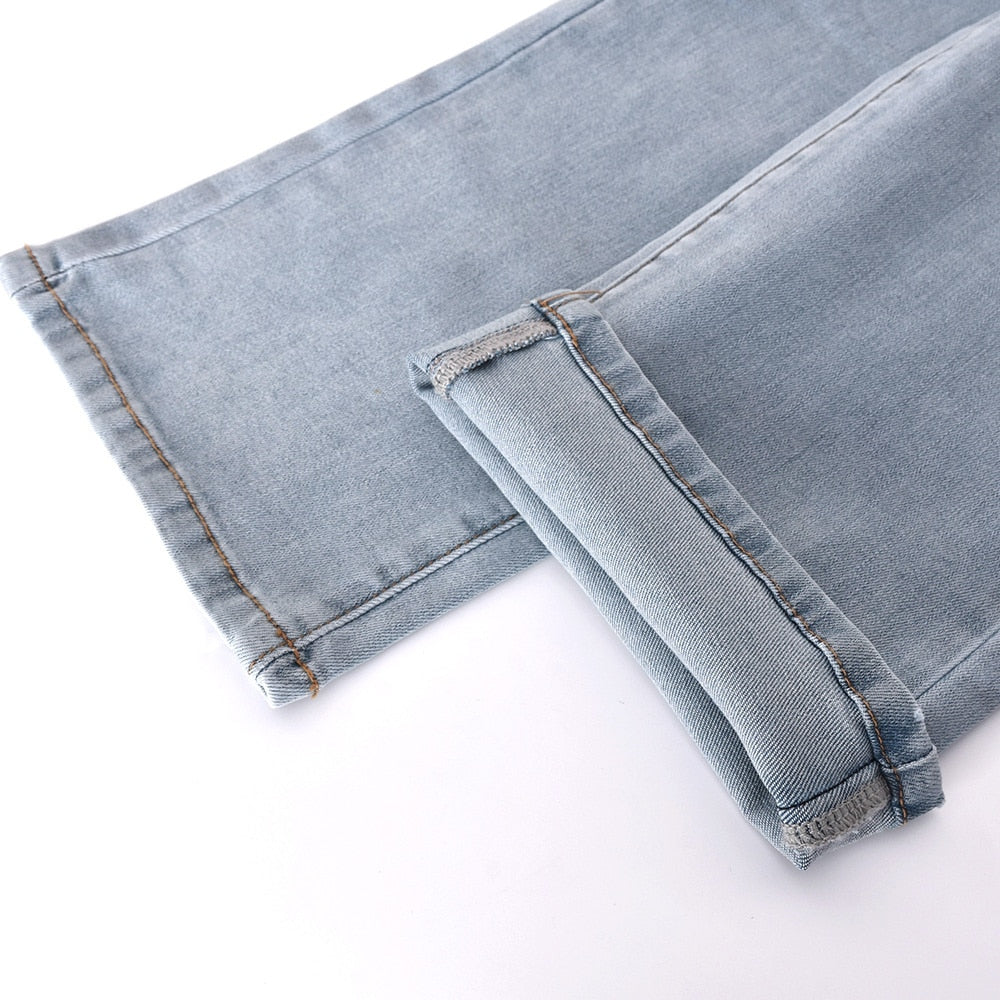 Women Low Waist Vintage Straight Denim Trousers Cyber Y2k Goth Pants Fashion Mom Jeans
