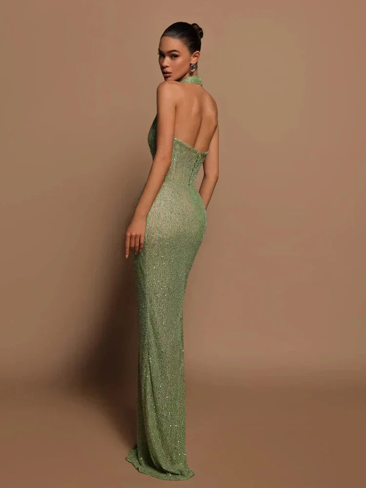 Yoselin Statement Maxi Dress for Women Boutique Collection