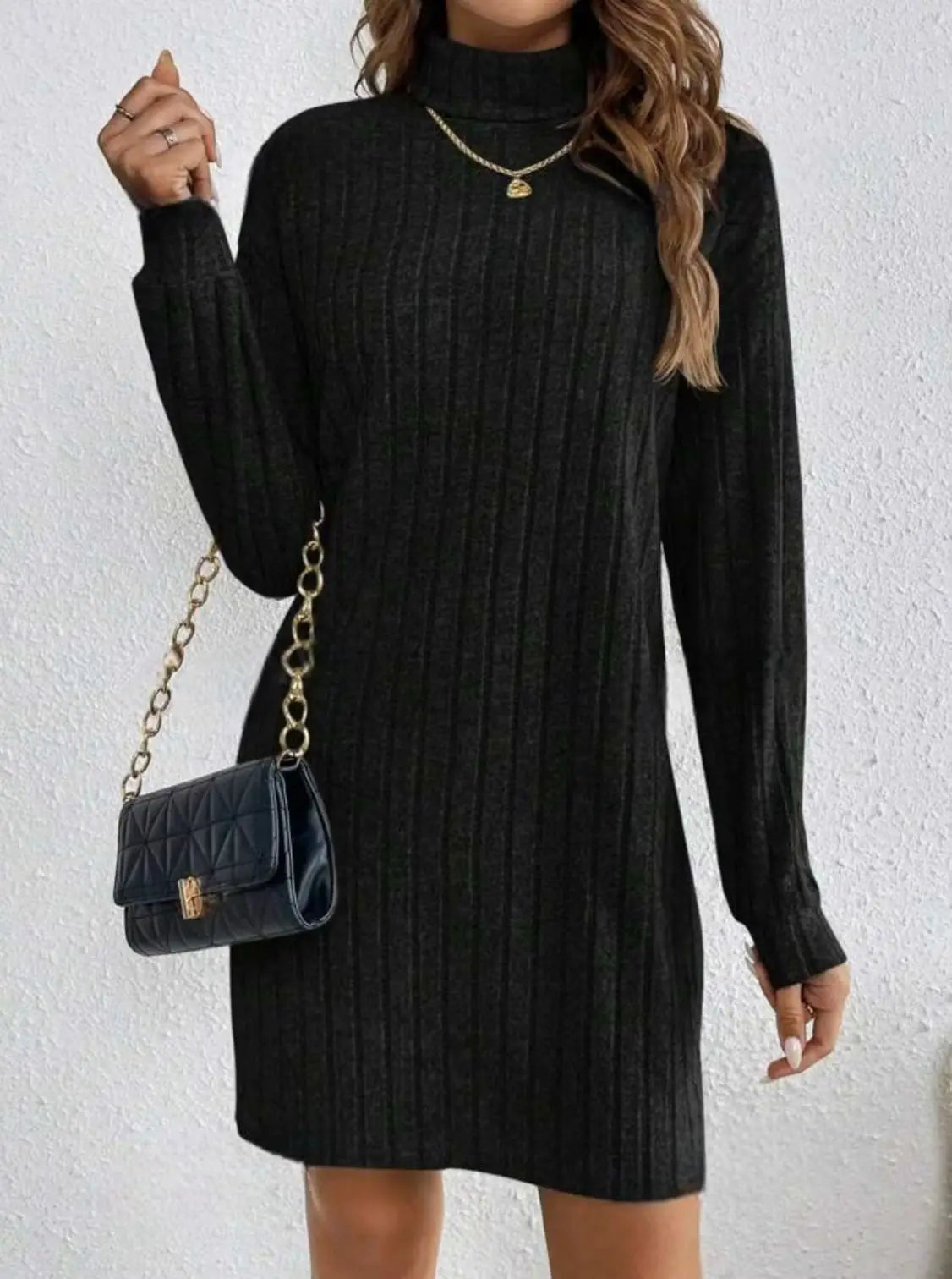 Sandra Chic Knitted Dress Premium Wardrobe Essential