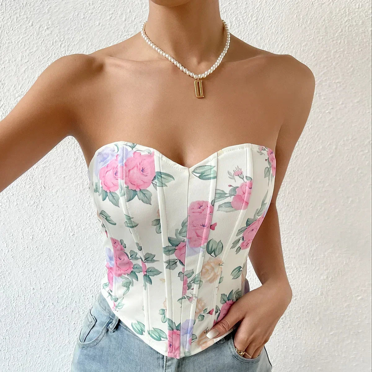 Corset Shaper Underbust Lingerie Strapless