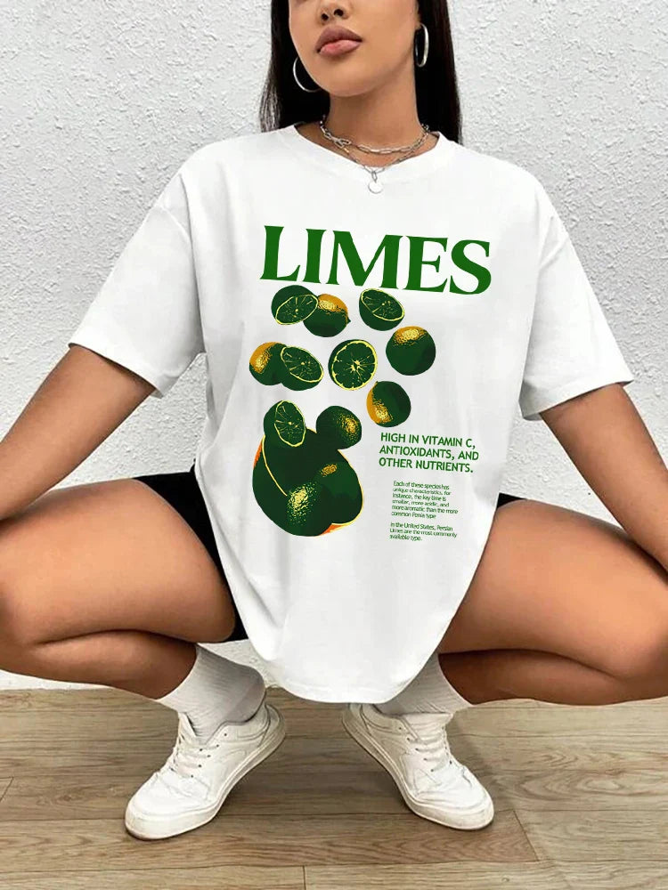 Limes Graphic Vintage Street Tshirt