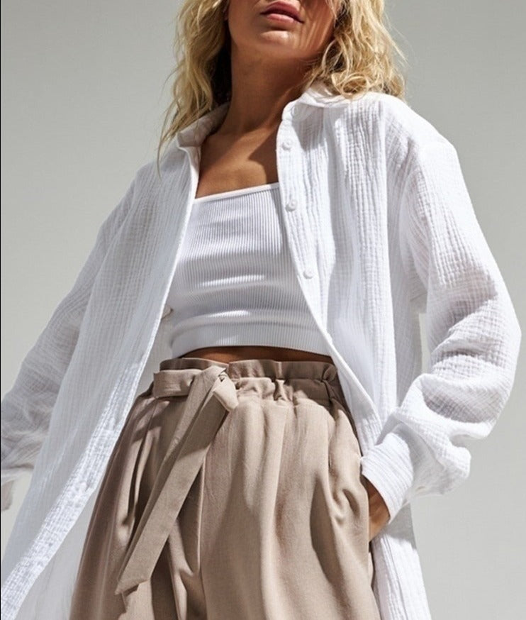 DINORA Button-Up Shirt
