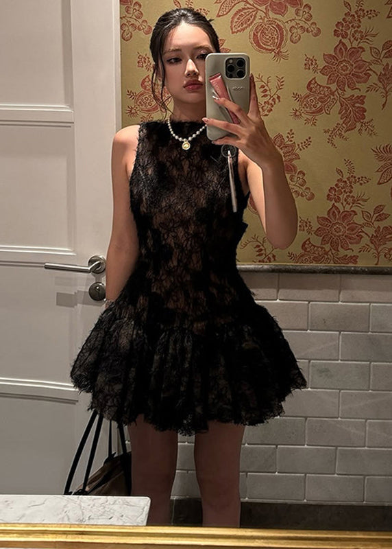 Sexy Khaki Sequins Slash Neck Mid Dress Summer
