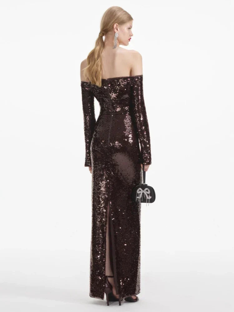 Winter Mesh Patchwork Party Dress