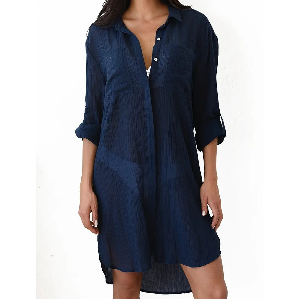 Victoria Premium Cover Up Beach Dress Designer Edit