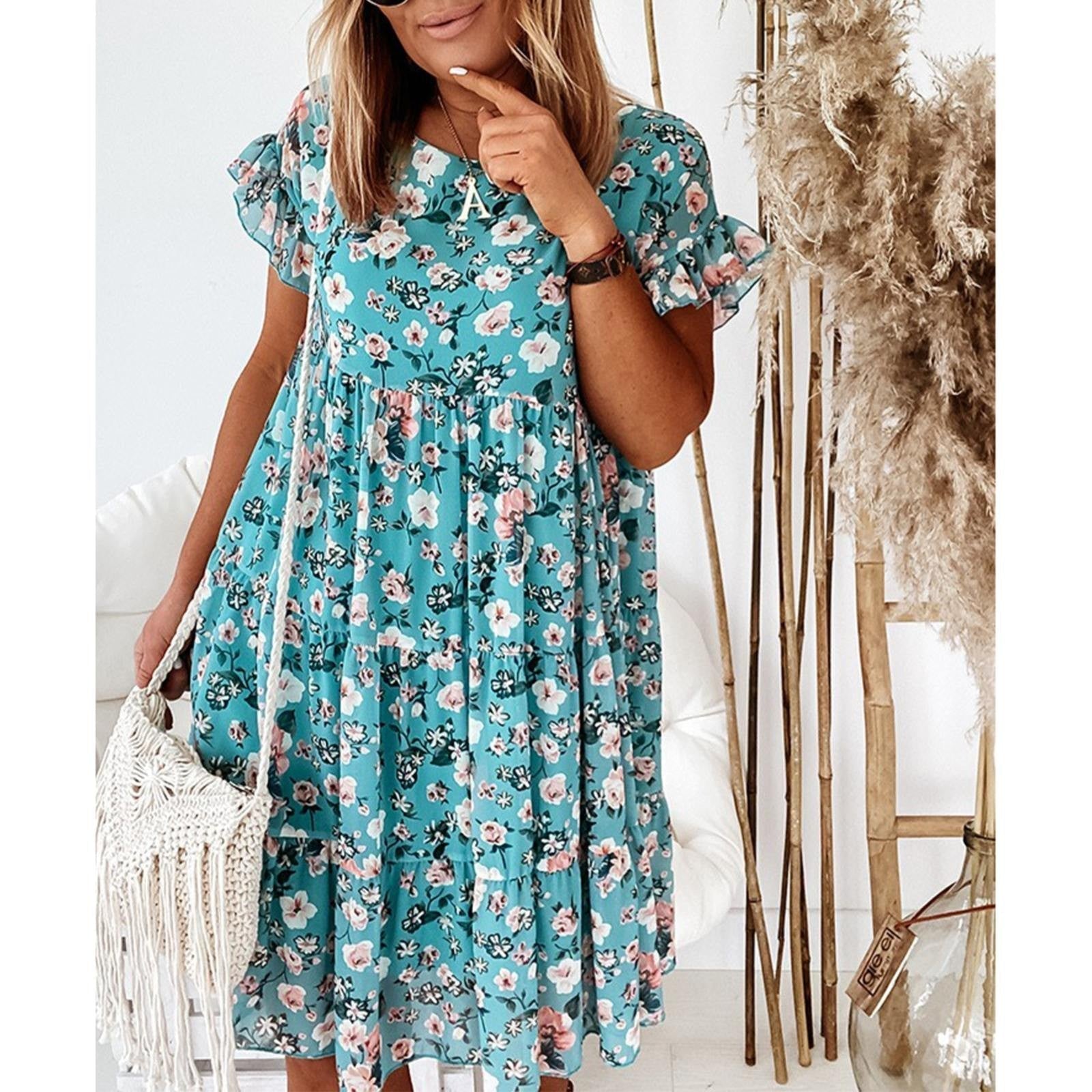 Creusa Relaxed and Stylish Summer Dress for Women Sophisticated Look