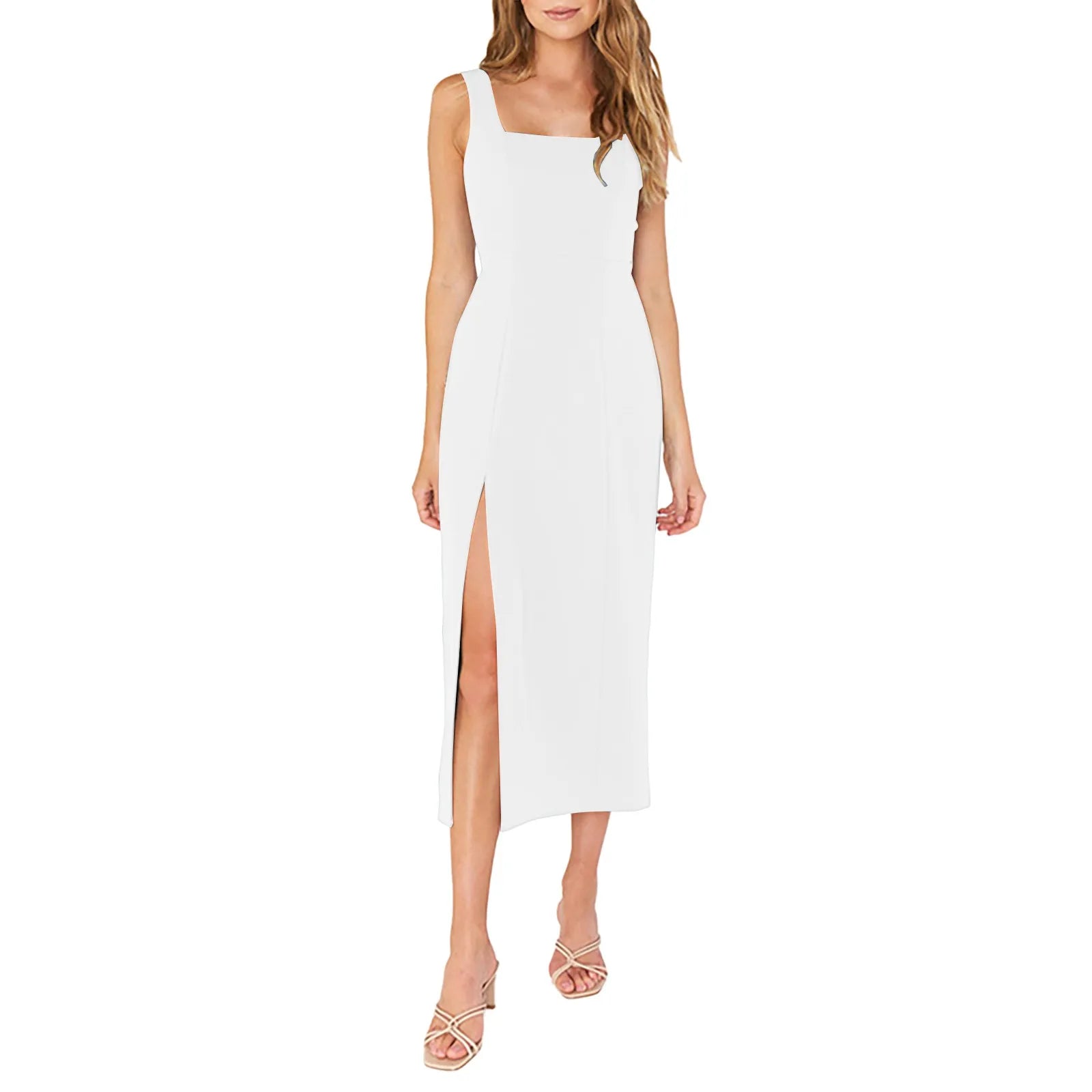 Dalia Elegant, Sleeveless Dress for Women Refined Casual Wear