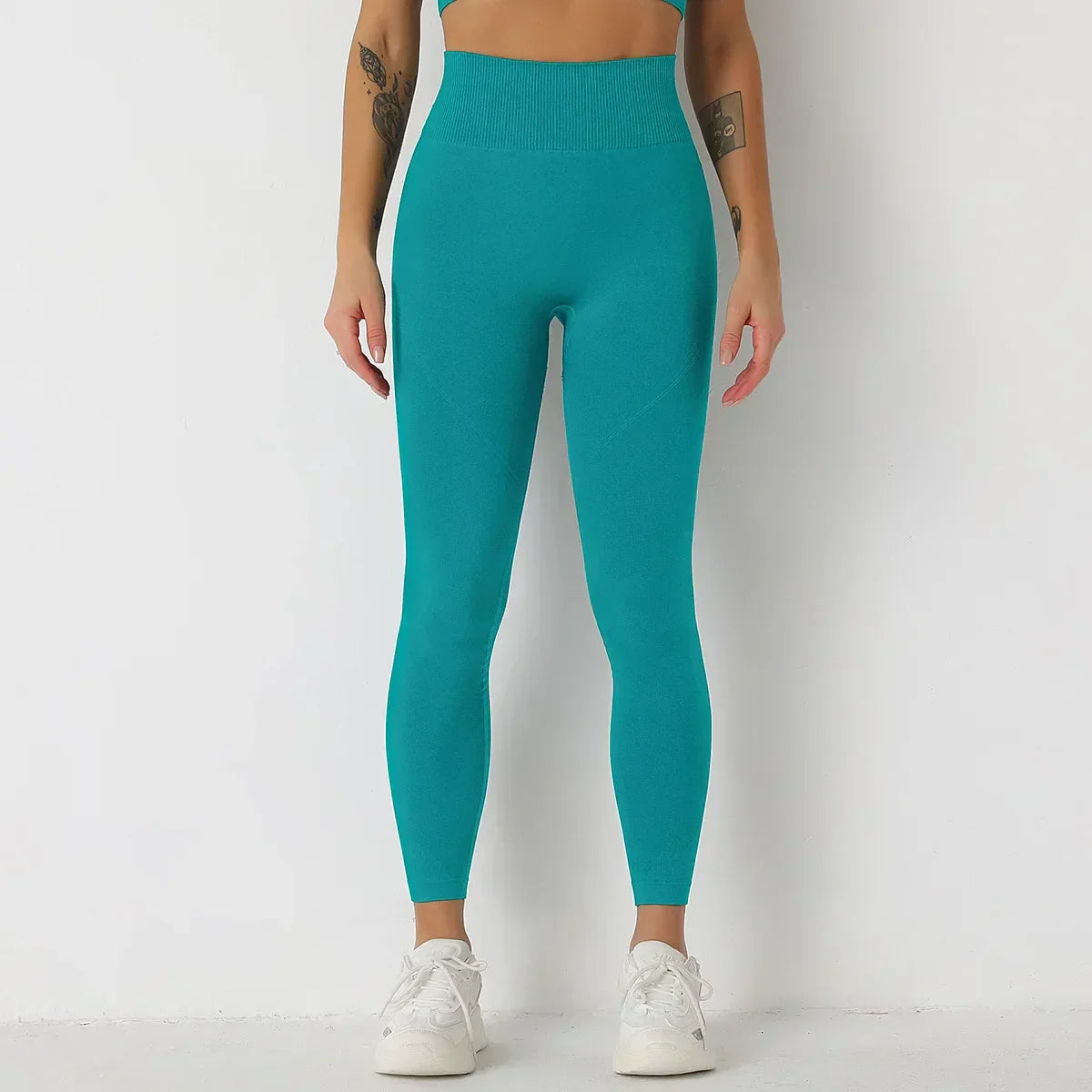 Sport Seamless High Waist Yoga Butt Lift Legging Lightgreen / S