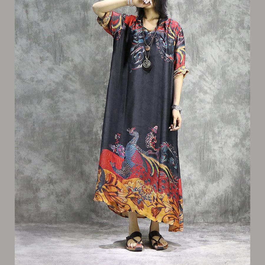 Style prints silk clothes Pakistani Fashion Ideas black Art Dresses summer