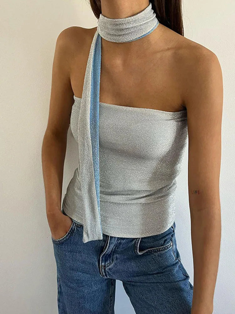 Summer Clothes For Womans Vest Hipster Concise Skinny Sleeveless Baring Crops Hot Female Casual Street Clothing Tank top