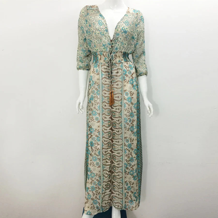 2024 Gypsy Hippie Women's Summer Boho Dress