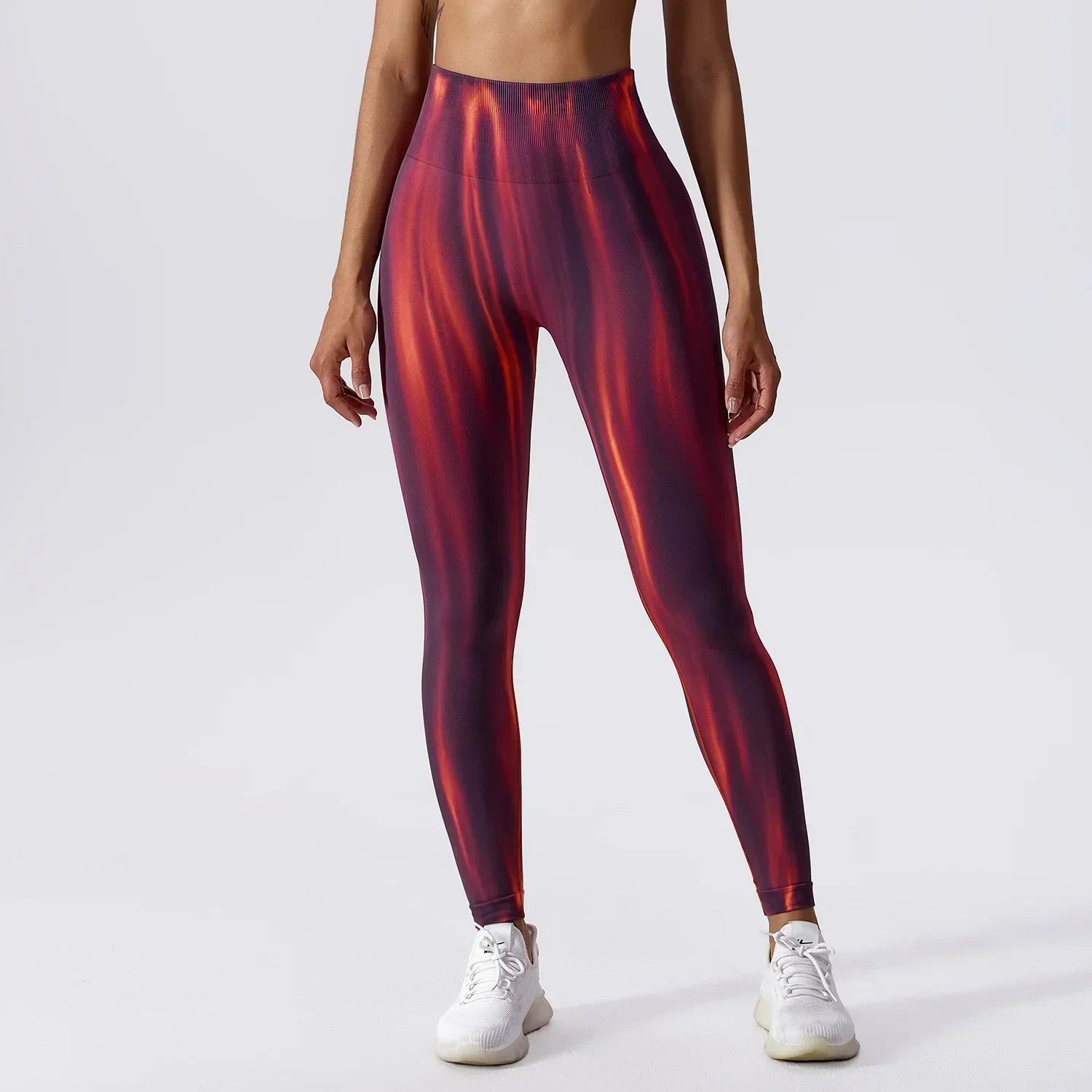Buttocks Seamless Yoga Legging Red / S