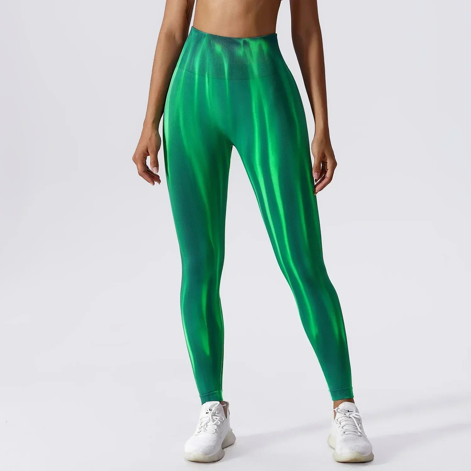 Buttocks Seamless Yoga Legging Green / S