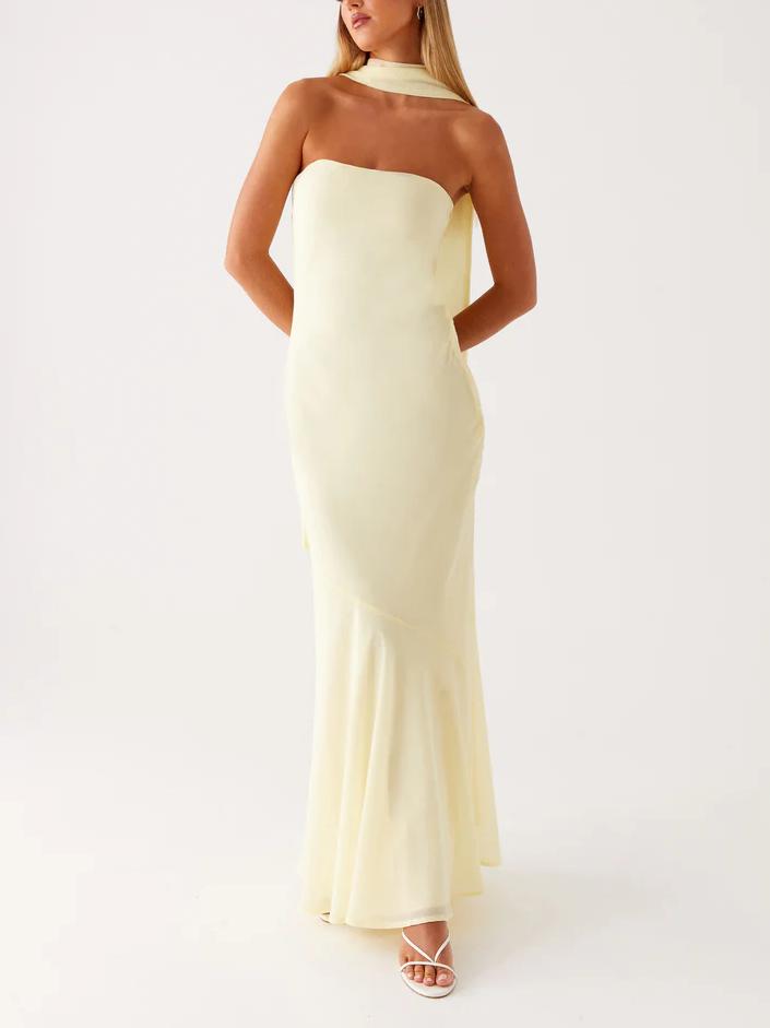 Evening Classic Strapless Gown