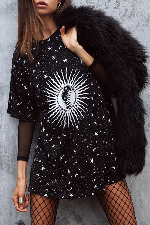 My Tee Print Black&White Tee - 2 Colors