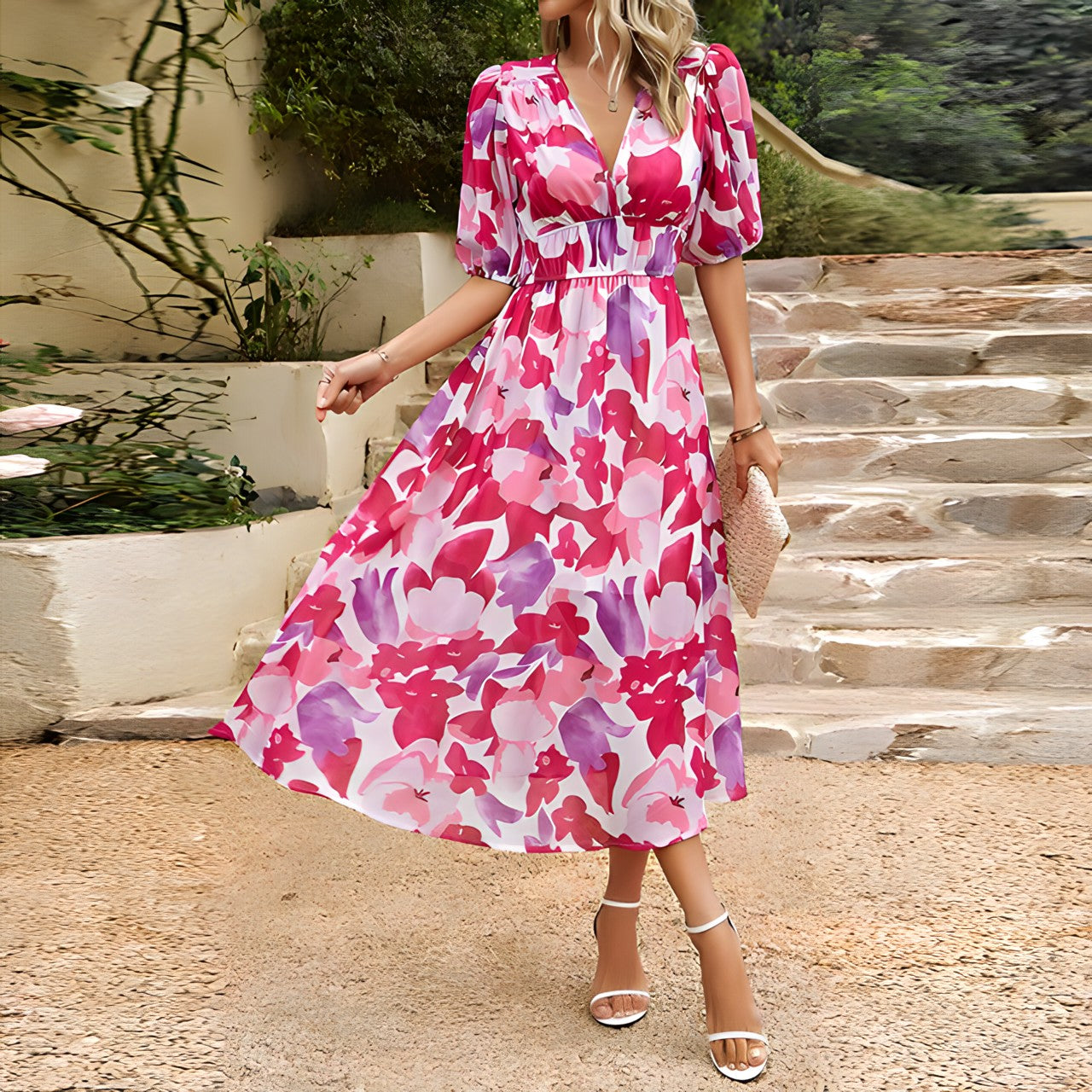 Keira Classic and Comfortable Dress for Women Office and Evening