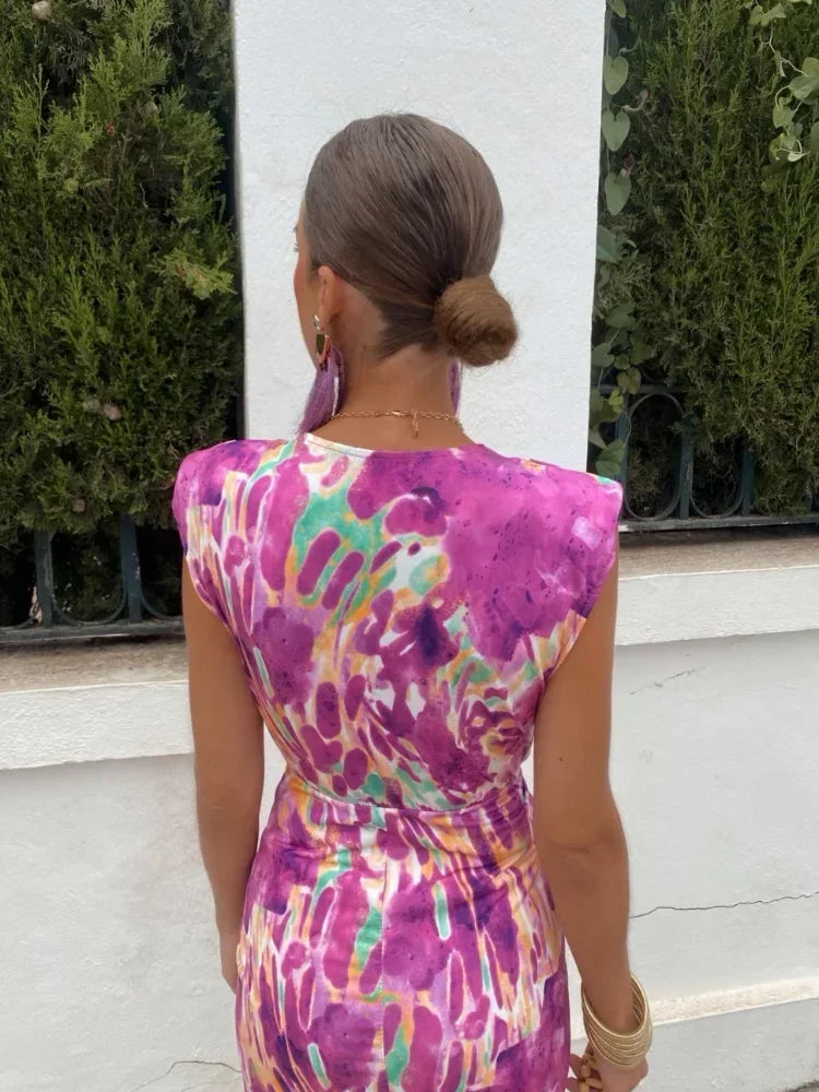 Morena Tailored and Elegant Summer Dress for Women Easy Wear Style